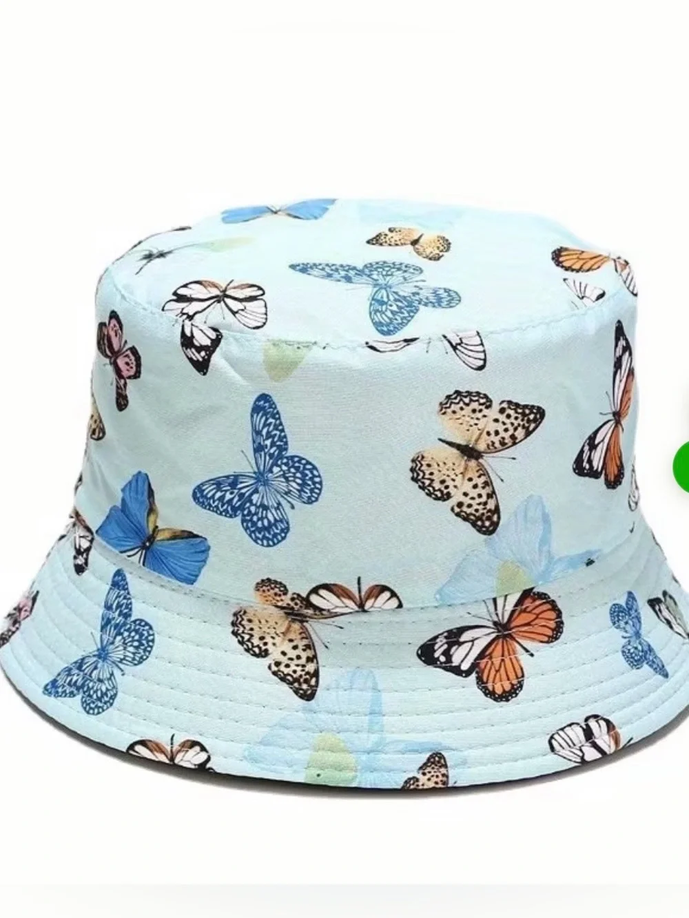 NWT Butterfly Print Bucket Hat, Various Colors, Summer Hats